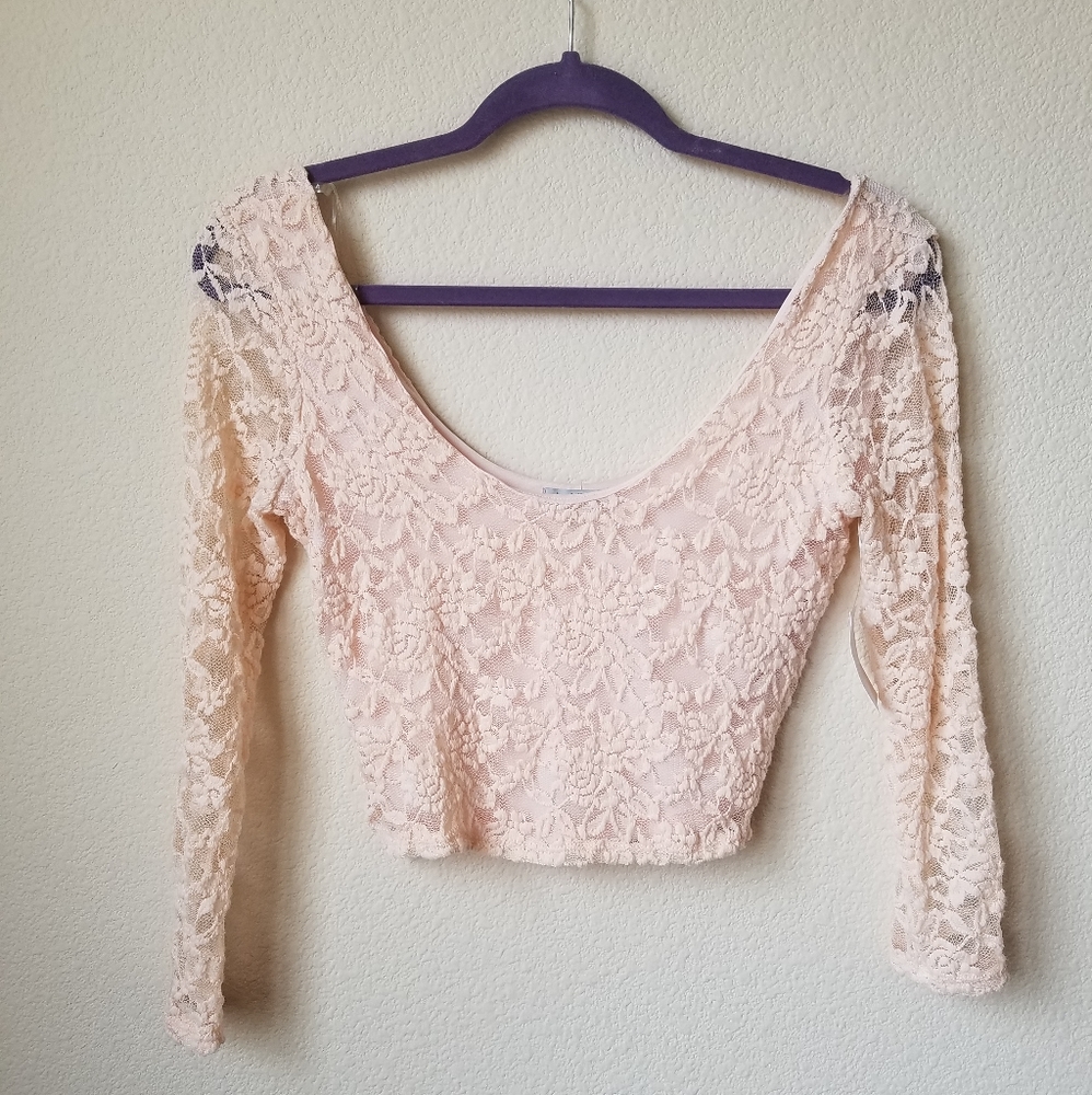 NEW Lacey Long Sleeve Crop top